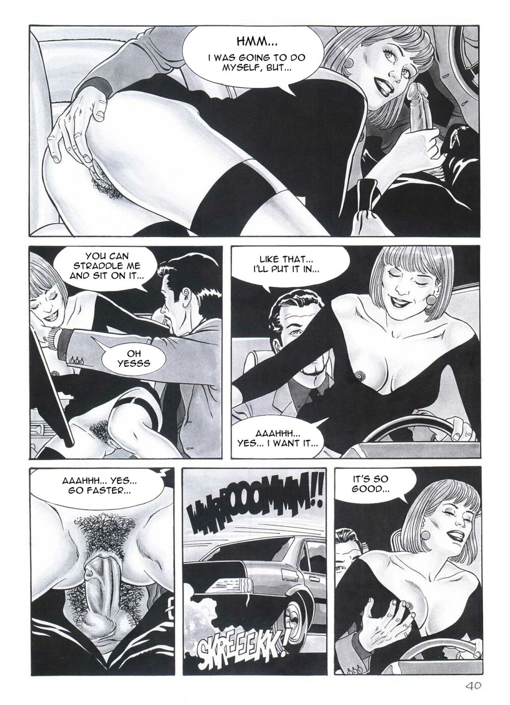 Порно комиксы черные белые фото 25