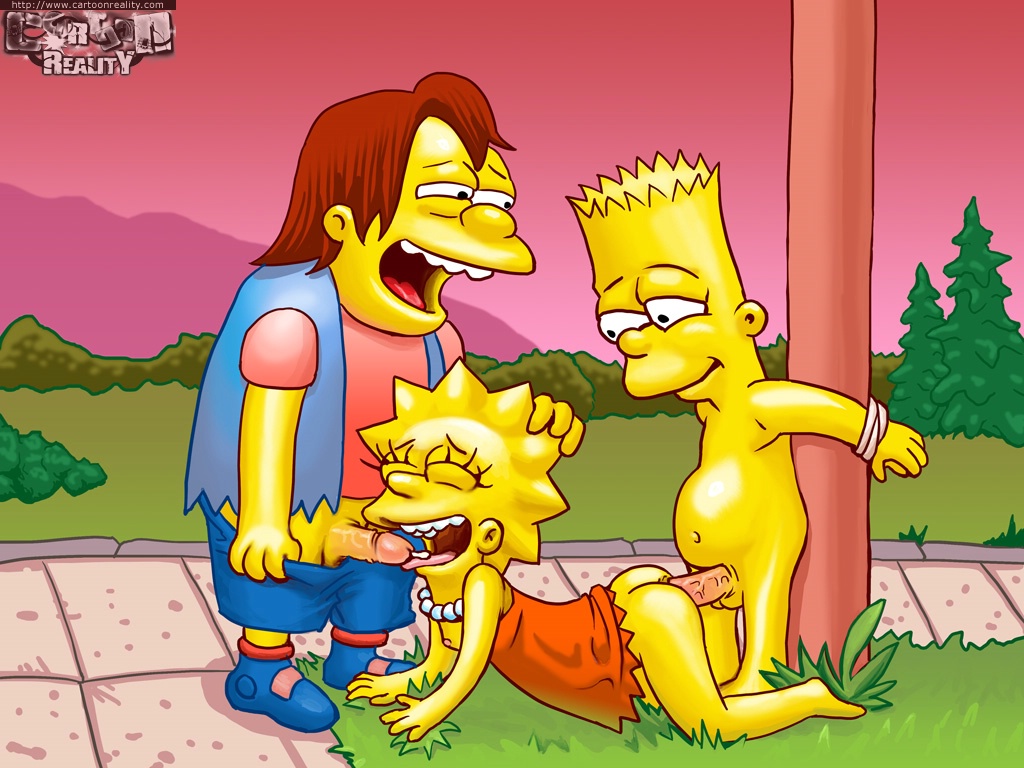 Порно Симпсоны Барт И Его Сестрички