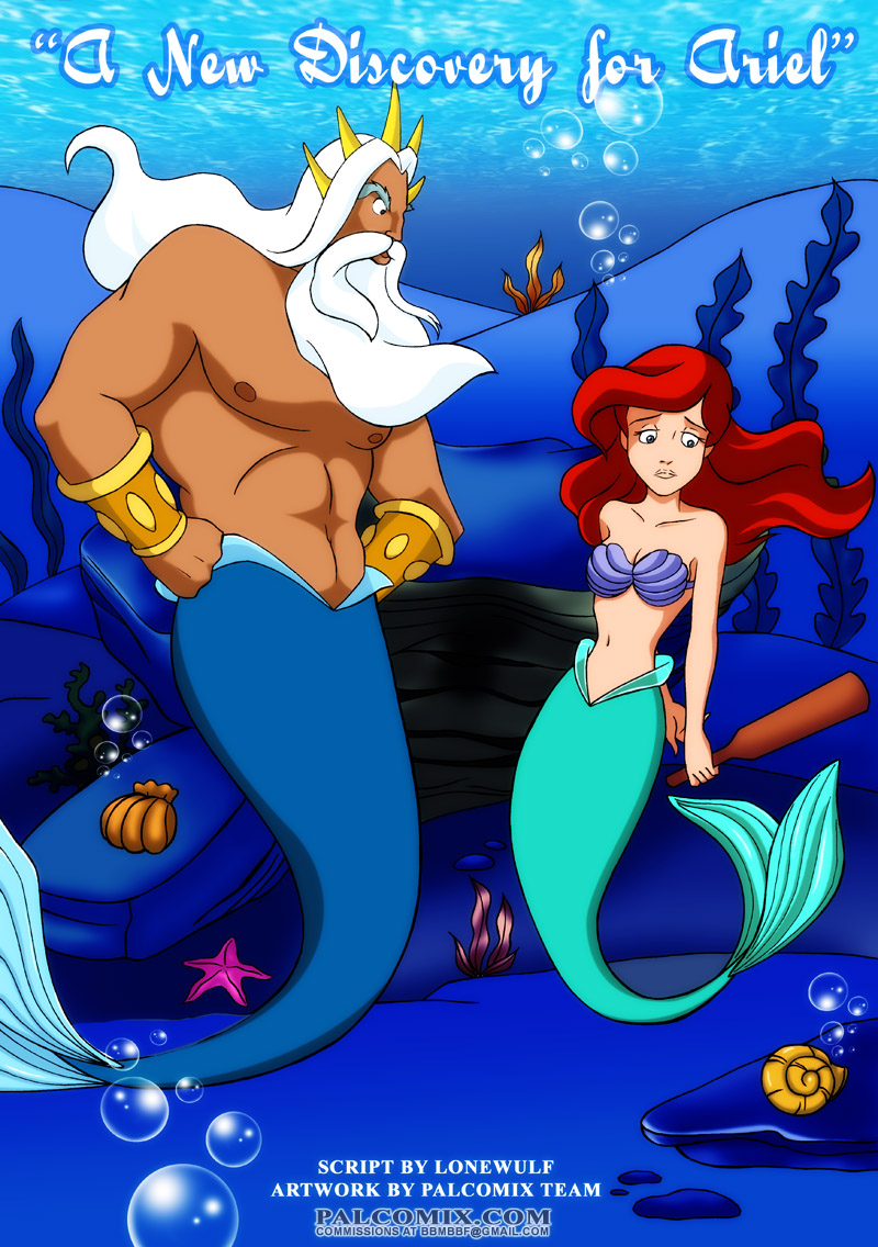 A New Discovery for Ariel (Little Mermaid) by Palcomix