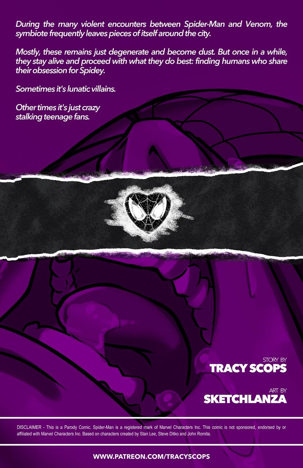 Tracy Scops – Venom Stalks Spidey