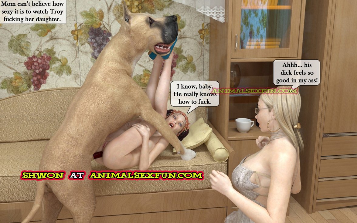 Animal Sex in Incest Family 2