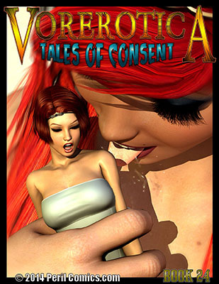 3d Lesbian Comics - PornComics.com - PerilComics - Redhead giantess has lesbian sex with short  haired petite babe