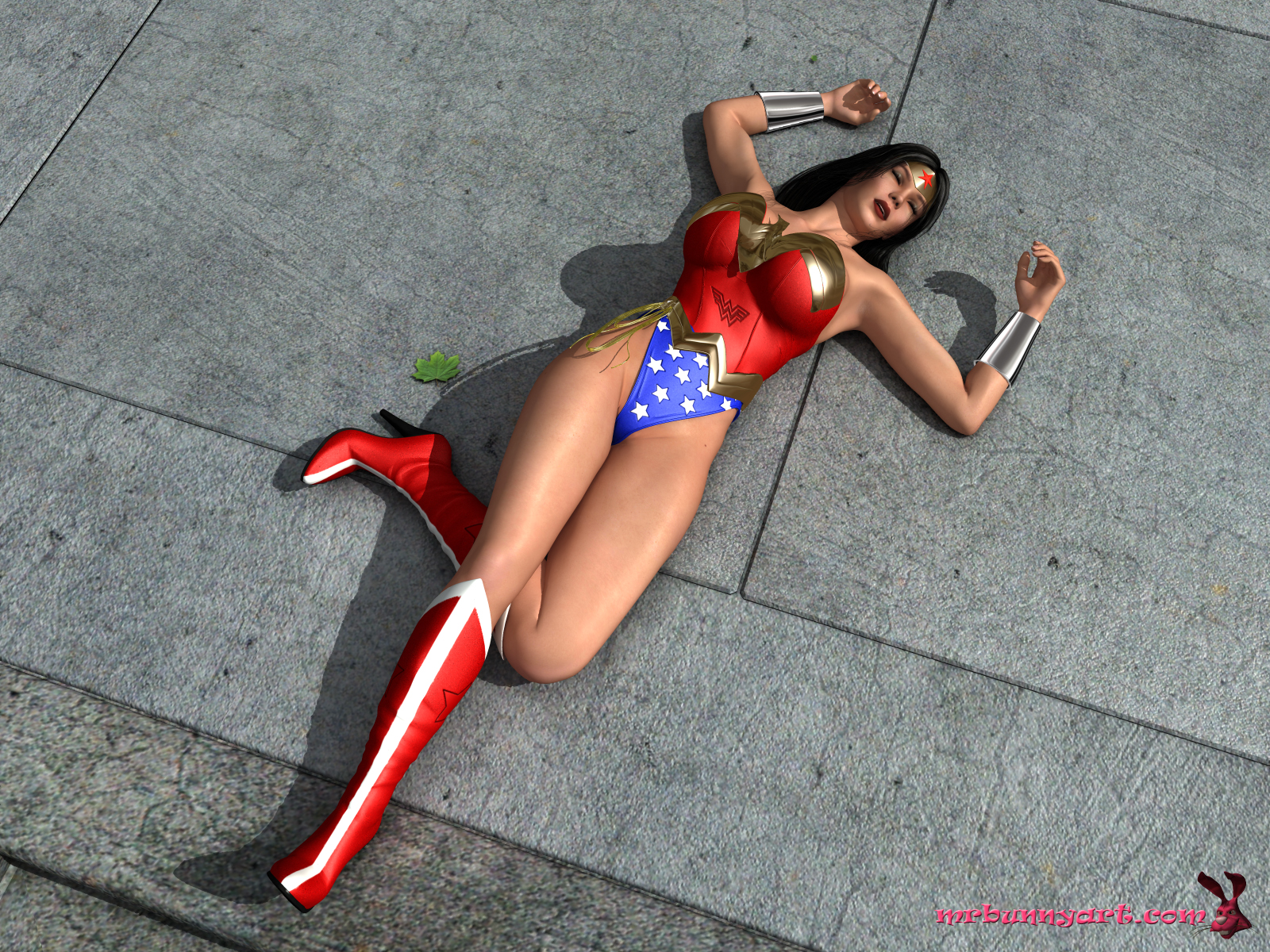 MrBunnyArt – Wonder Woman Vs Cain